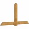 Ekena Millwork Eugene Rough Sawn Timber Gable Bracket, Western Red Cedar, 84"W x 45"H x 4"D x 6"F, 13/12 Pitch GBW084X45X0406EUG00RWR - alternate 4